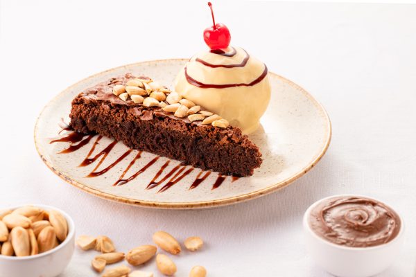 Brownie com Sorvete