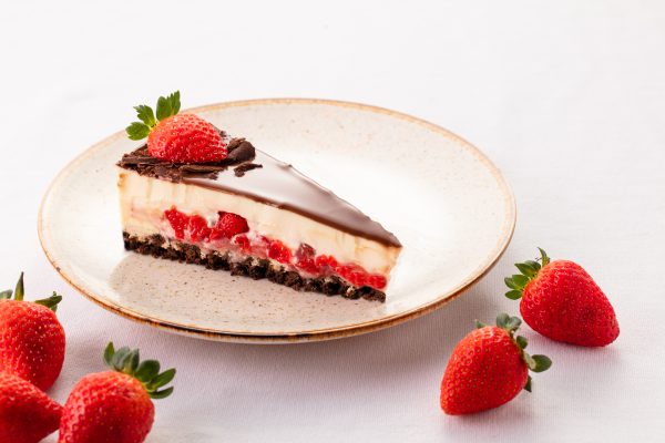 Torta Morango com Chocolate